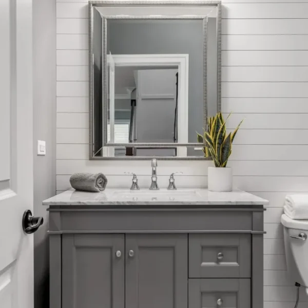 ElegancePro™ Modern Wall-Mounted Bath Vanity – AKT Sanitary