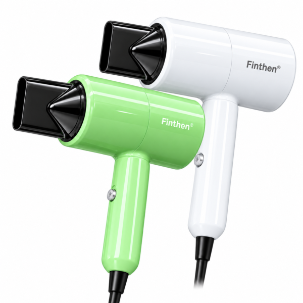 Finthen Hair Dryer – Compact Design | Fast Drying | Everyday Styling