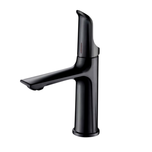 Brass Duck Shape Lever Basin Mixer Faucet, 8 Inch Deck Mounted Sink Tap, 3 Colors